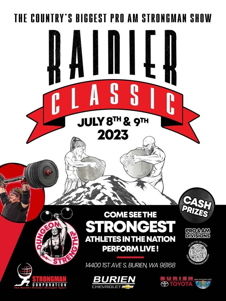 Rainier Classic Strongman - Dungeon Strength