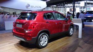 Red rearview of 2018 Chevrolet Trax in Burien, WA | Burien Chevrolet