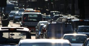 Cars traffic Burien, WA