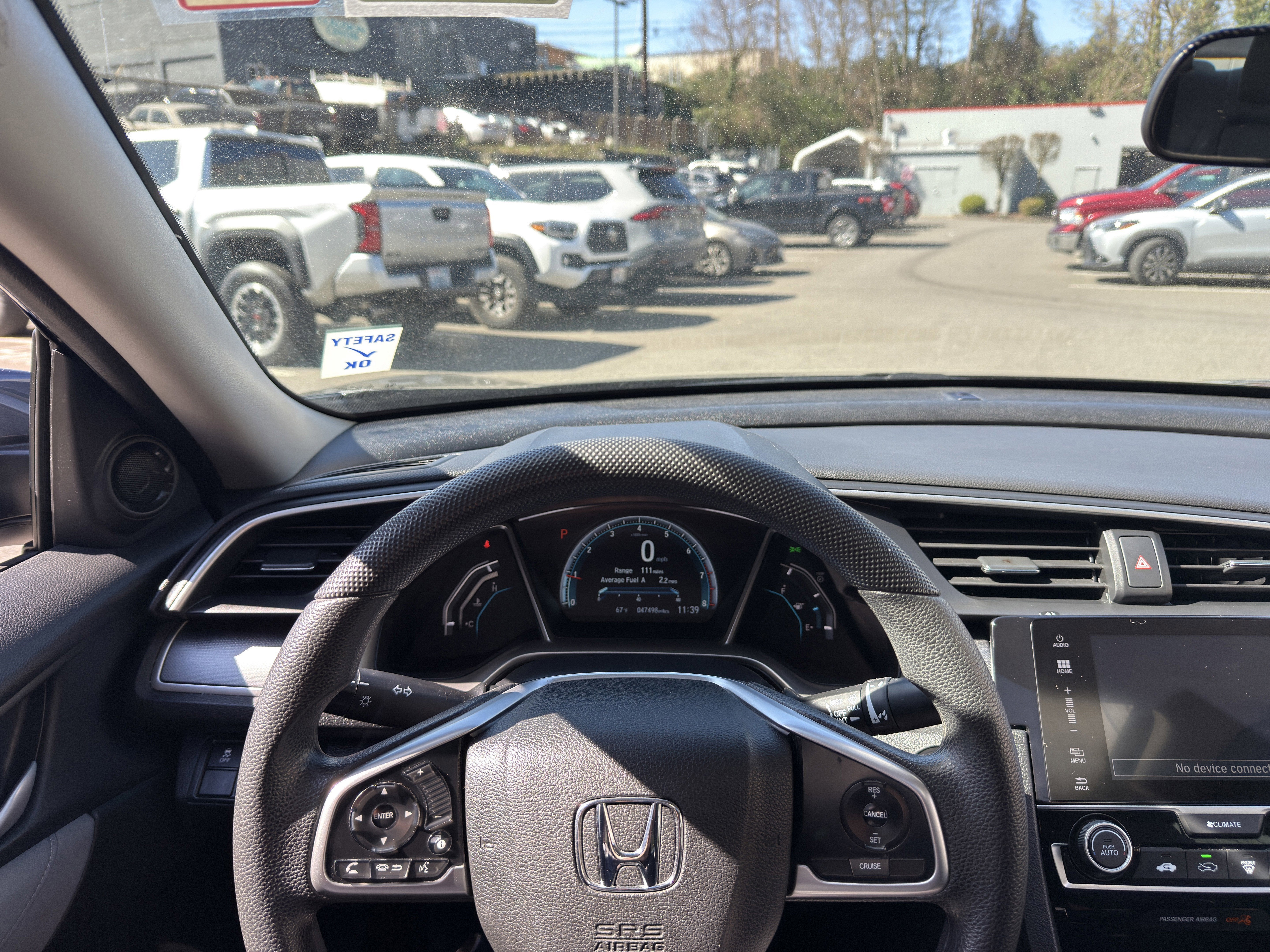 2018 Honda Civic Sedan EX