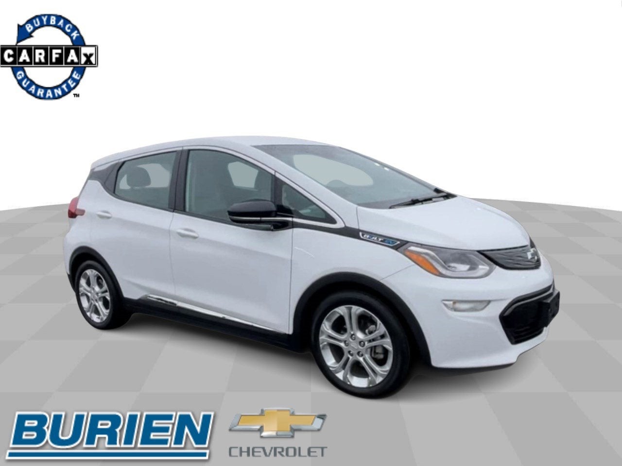 Used 2020 Chevrolet Bolt EV LT with VIN 1G1FY6S02L4144416 for sale in Burien, WA