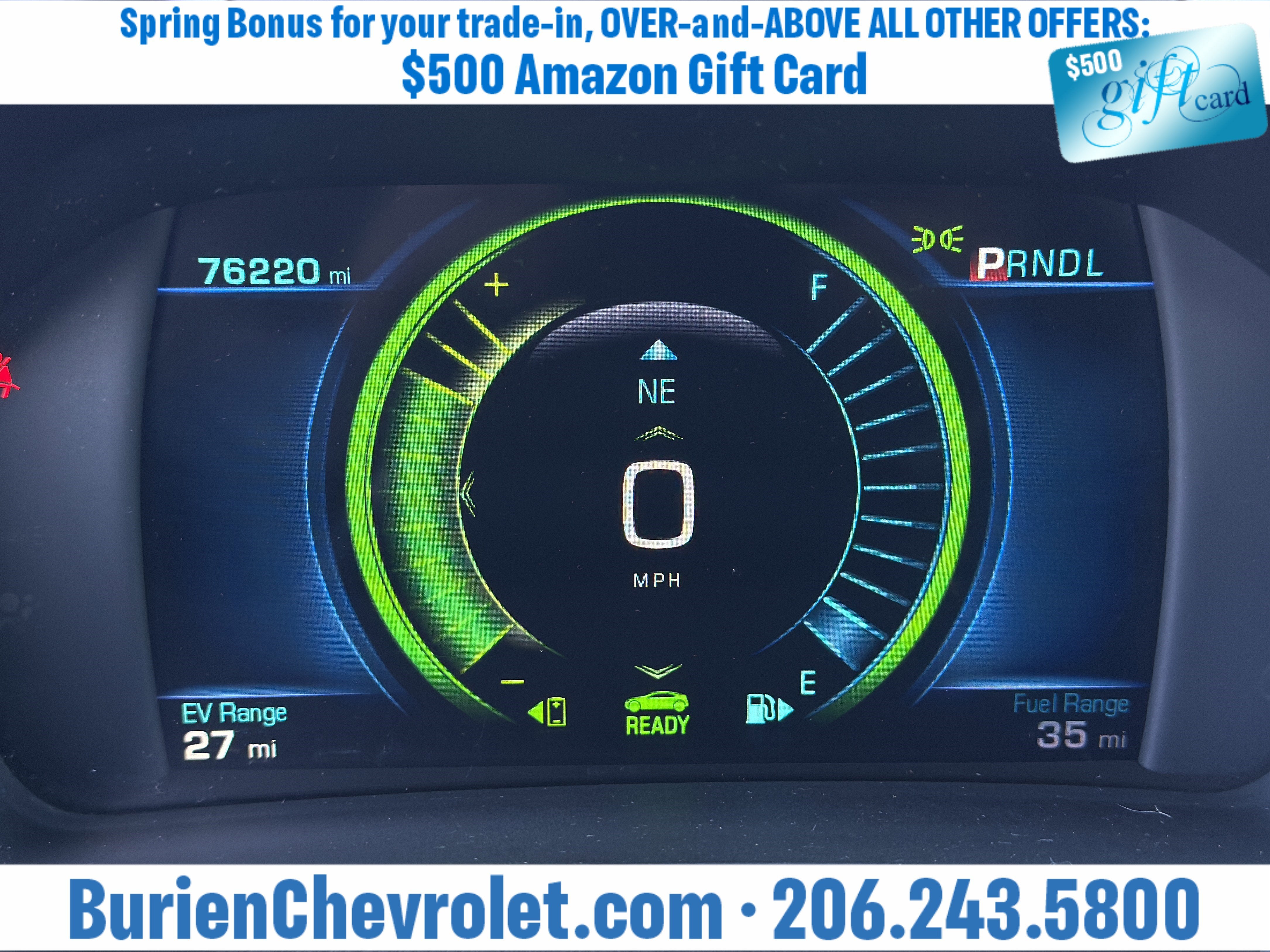 2017 Chevrolet Volt LT