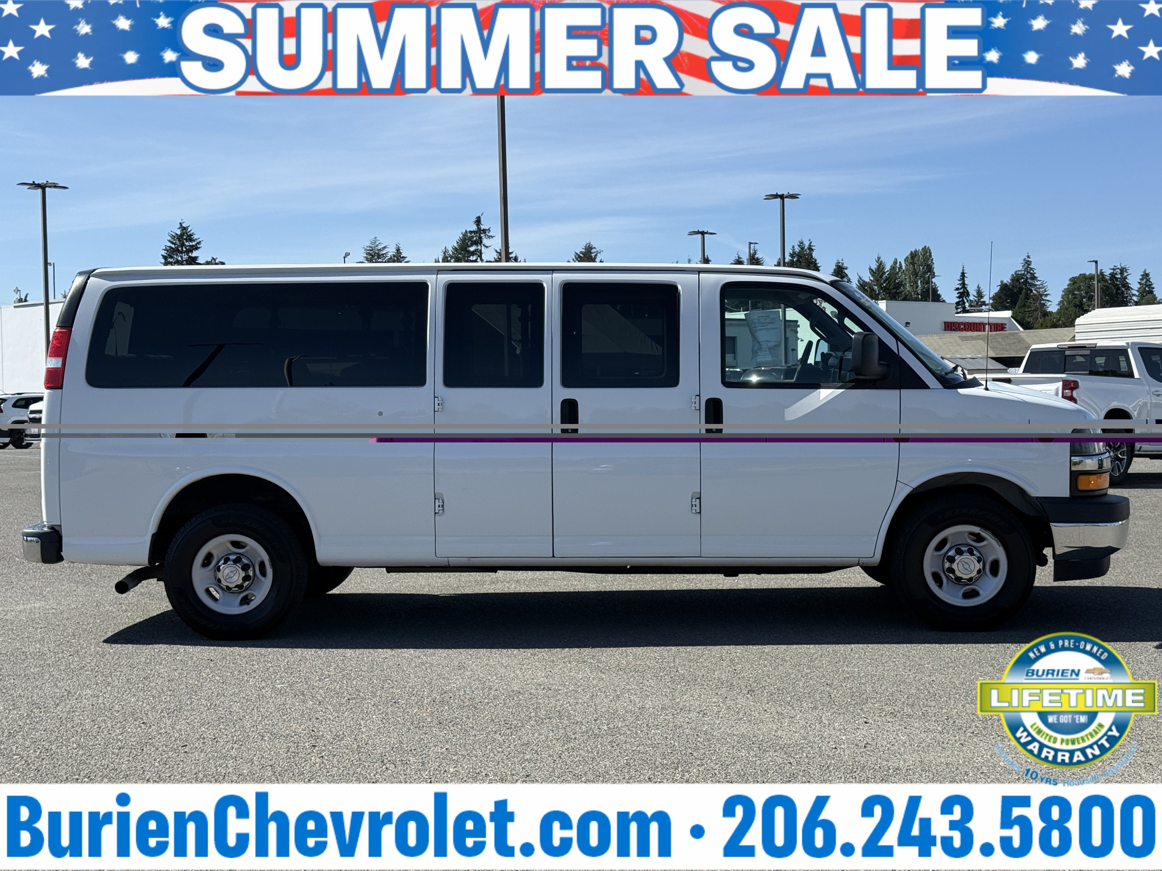 2020 Chevrolet Express Passenger 3500 LT