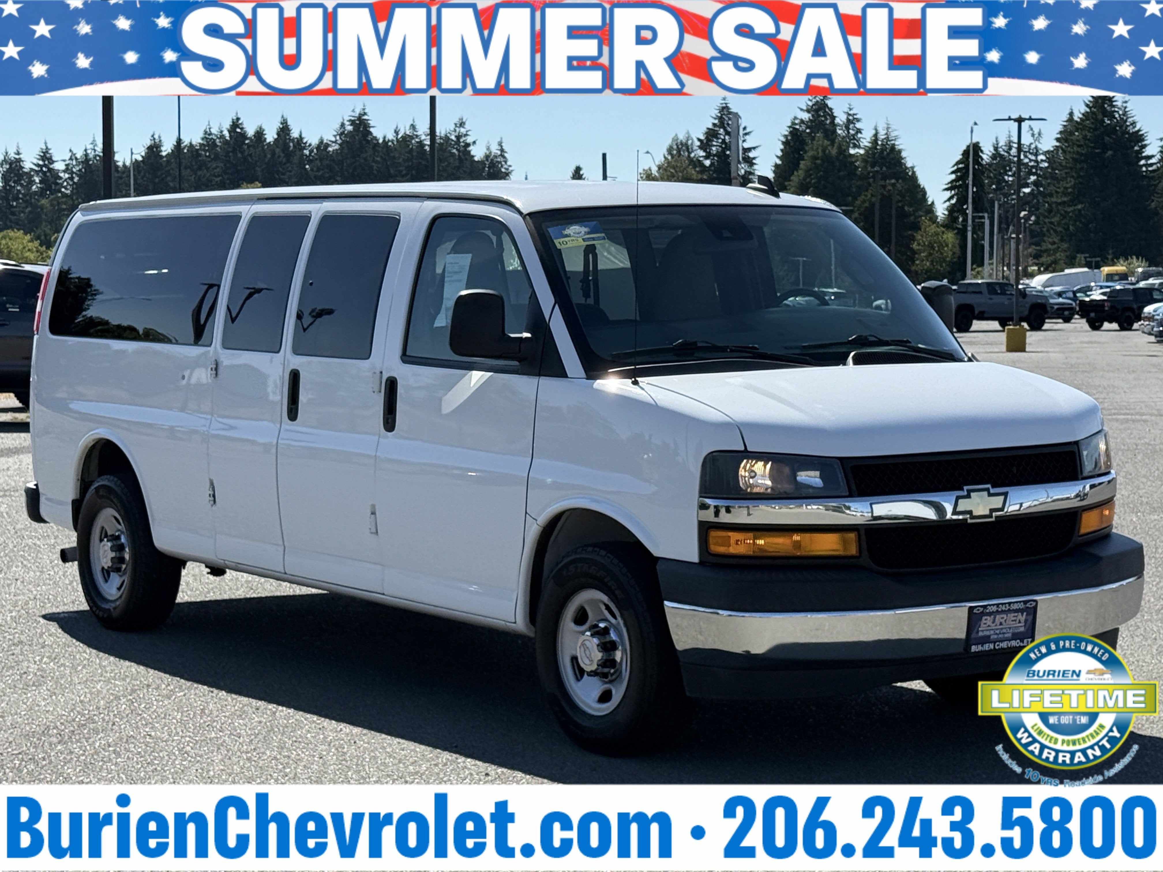 2020 Chevrolet Express Passenger 3500 LT