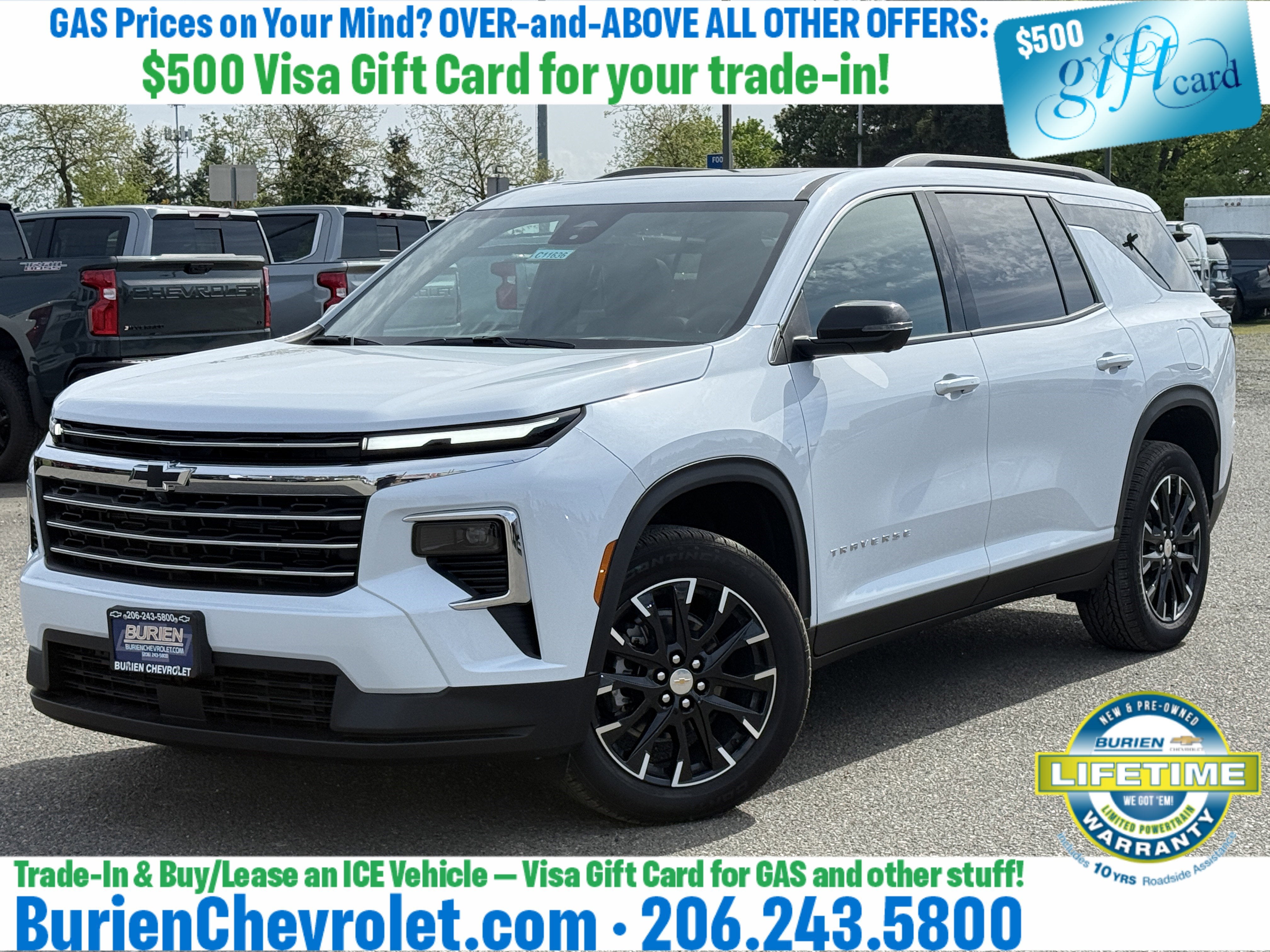 2026 Chevrolet Traverse LT