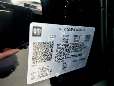 2026 Chevrolet Suburban RST