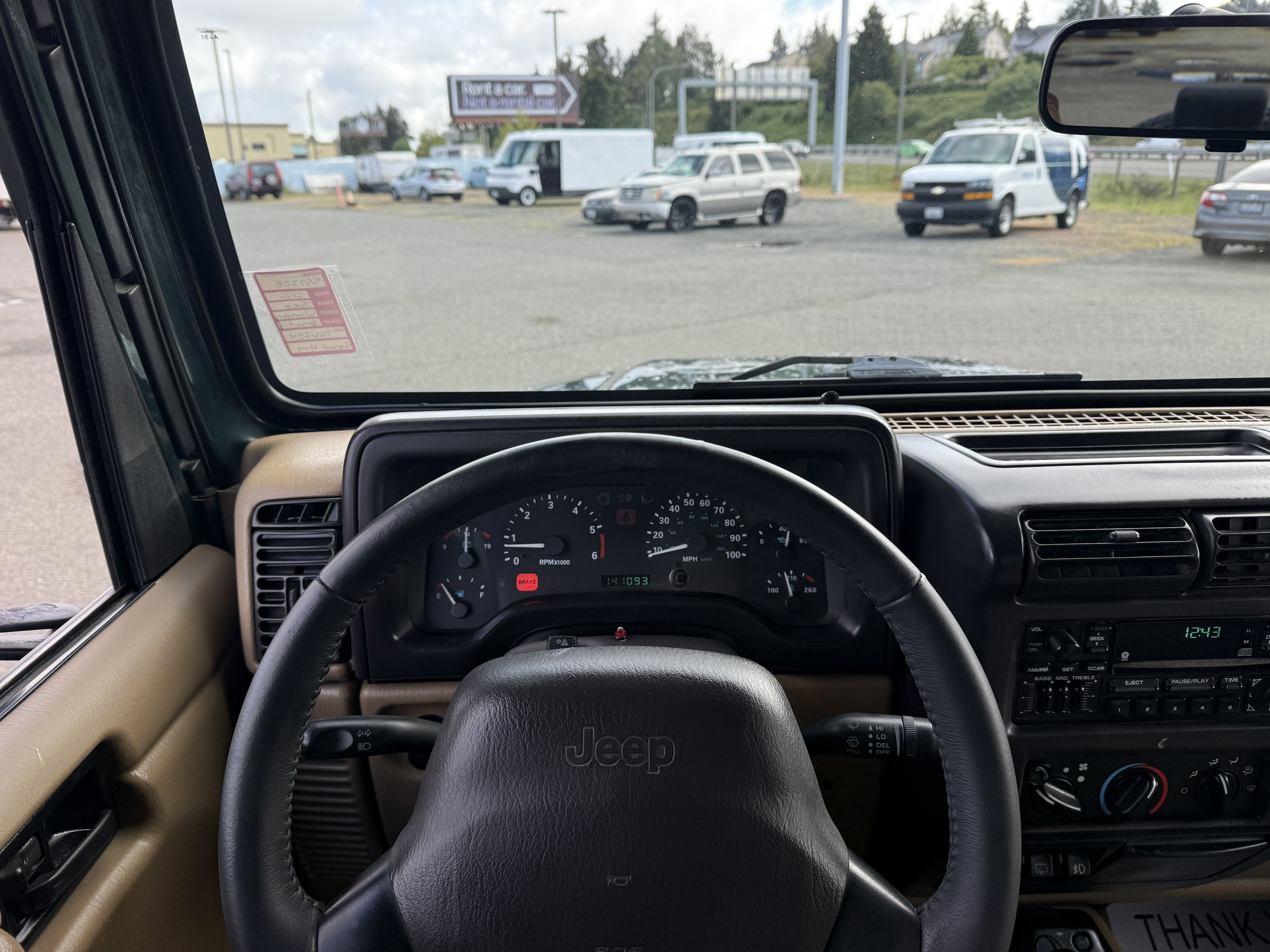 2000 Jeep Wrangler Sport