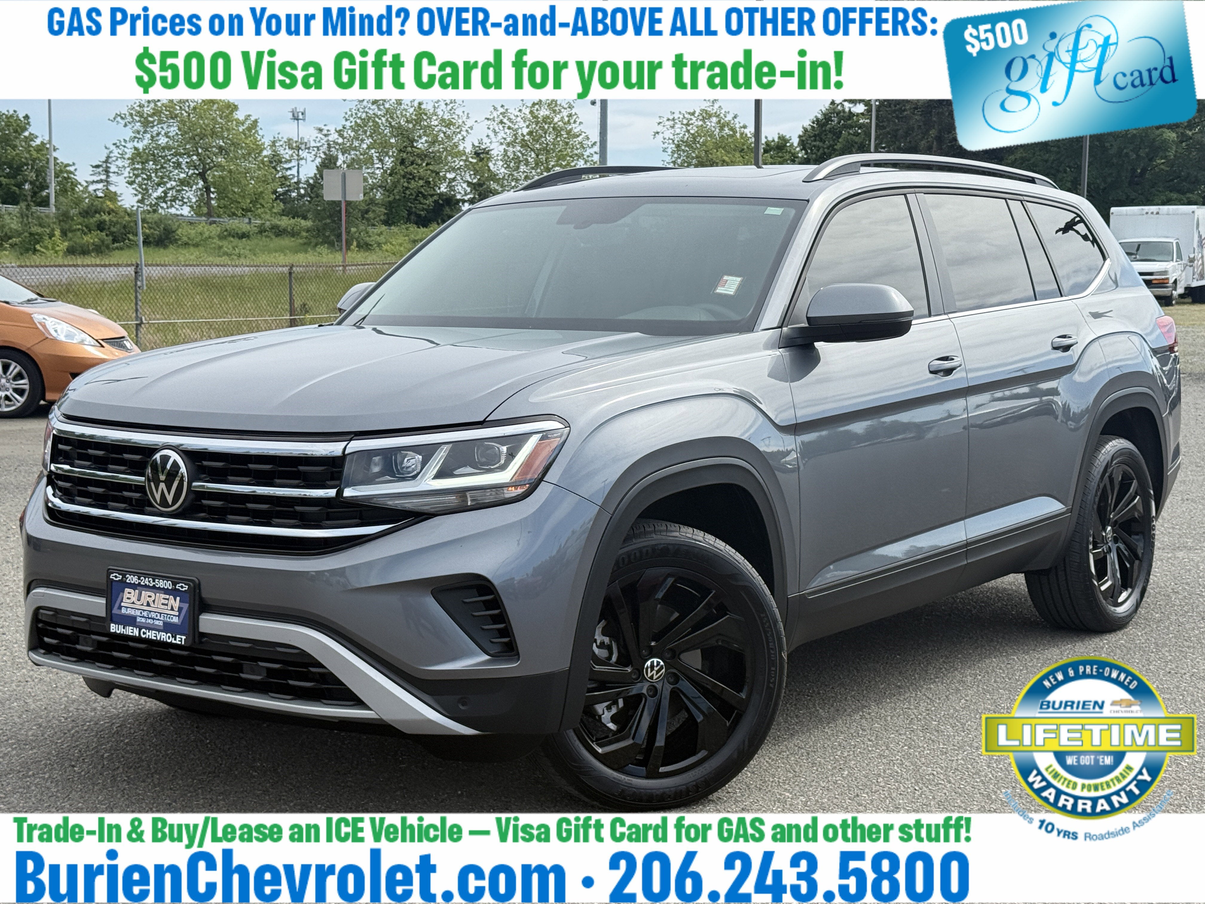 2023 Volkswagen Atlas 3.6L V6 SE w/Technology