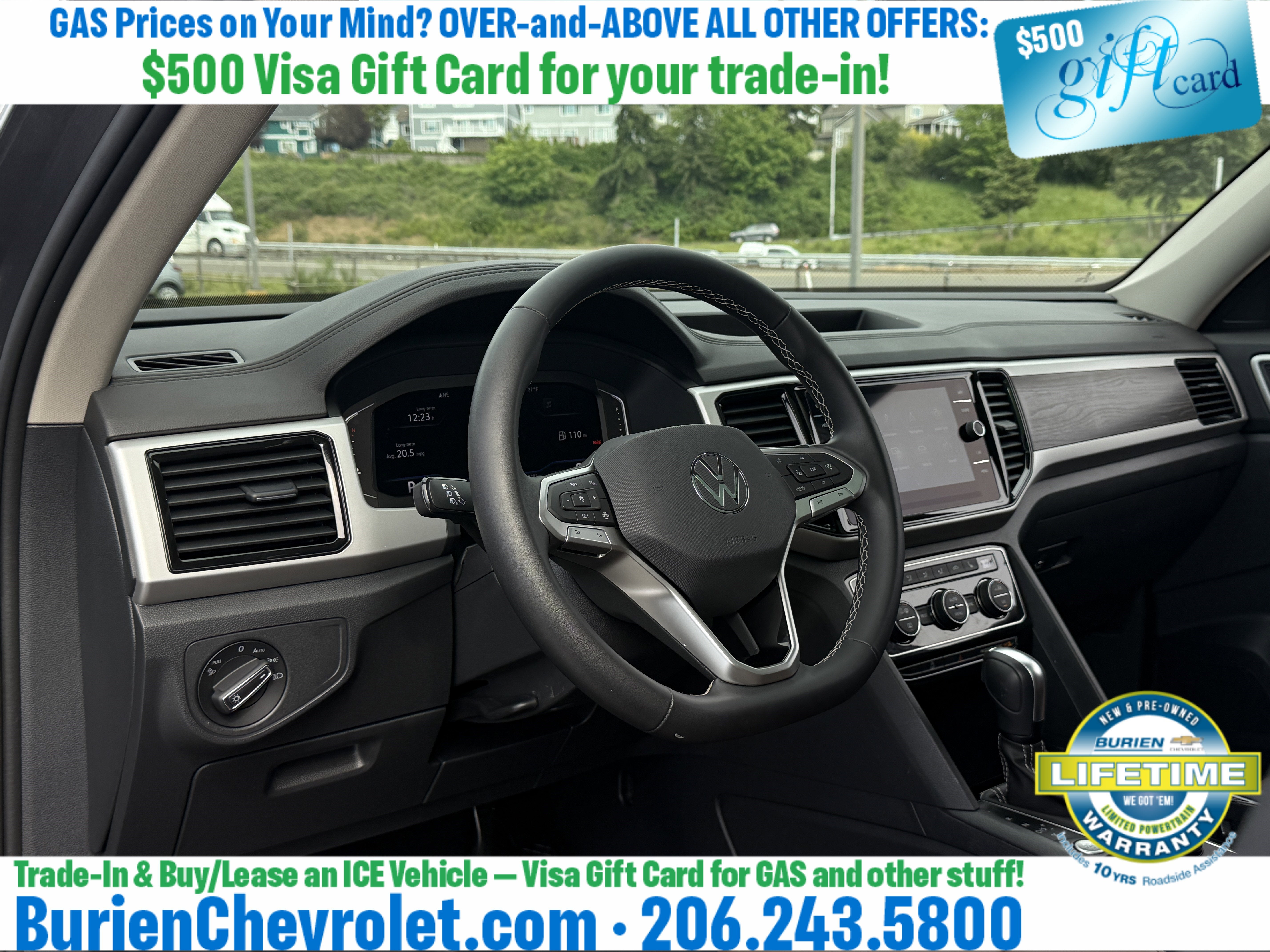 2023 Volkswagen Atlas 3.6L V6 SE w/Technology