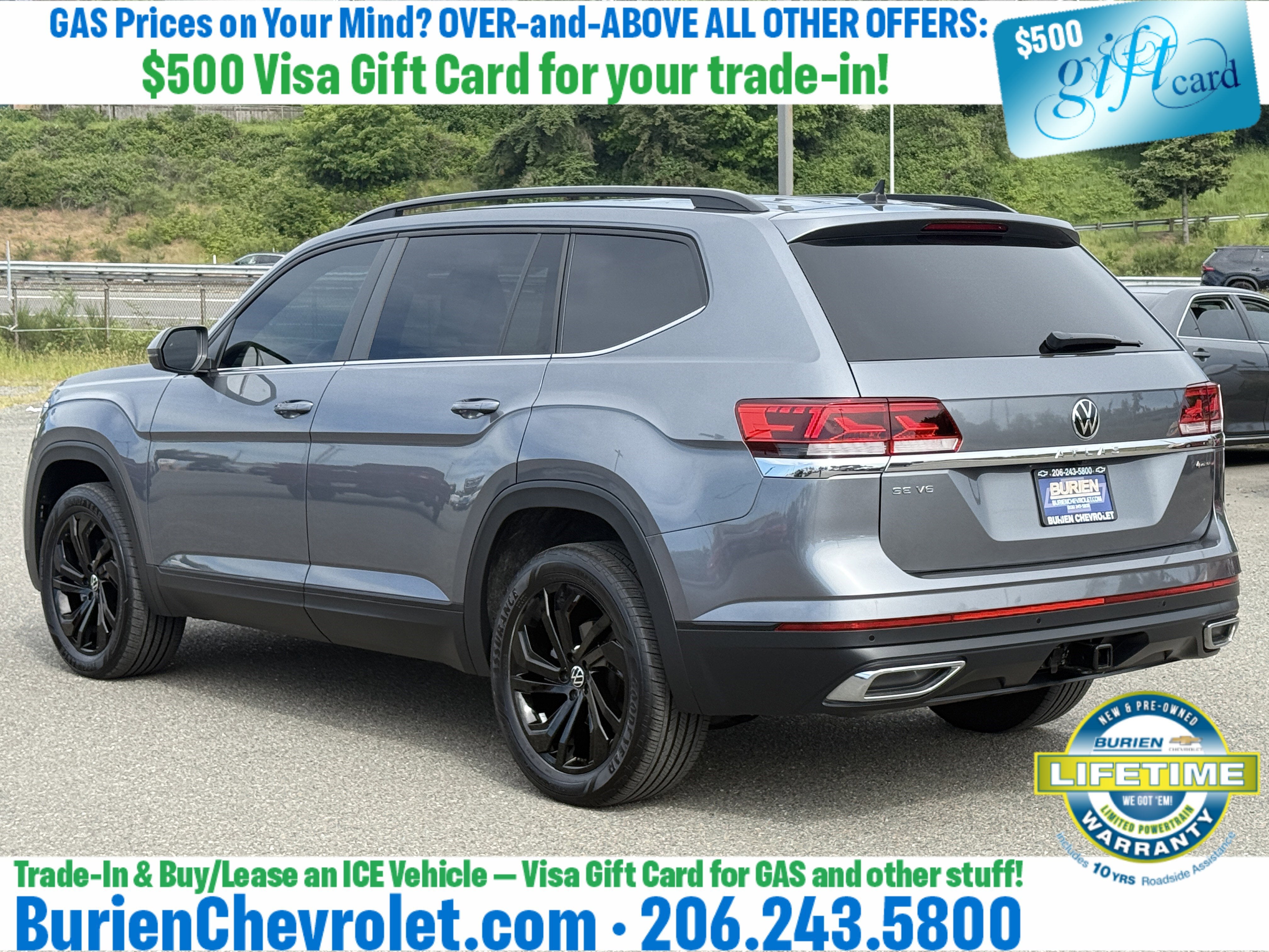 2023 Volkswagen Atlas 3.6L V6 SE w/Technology