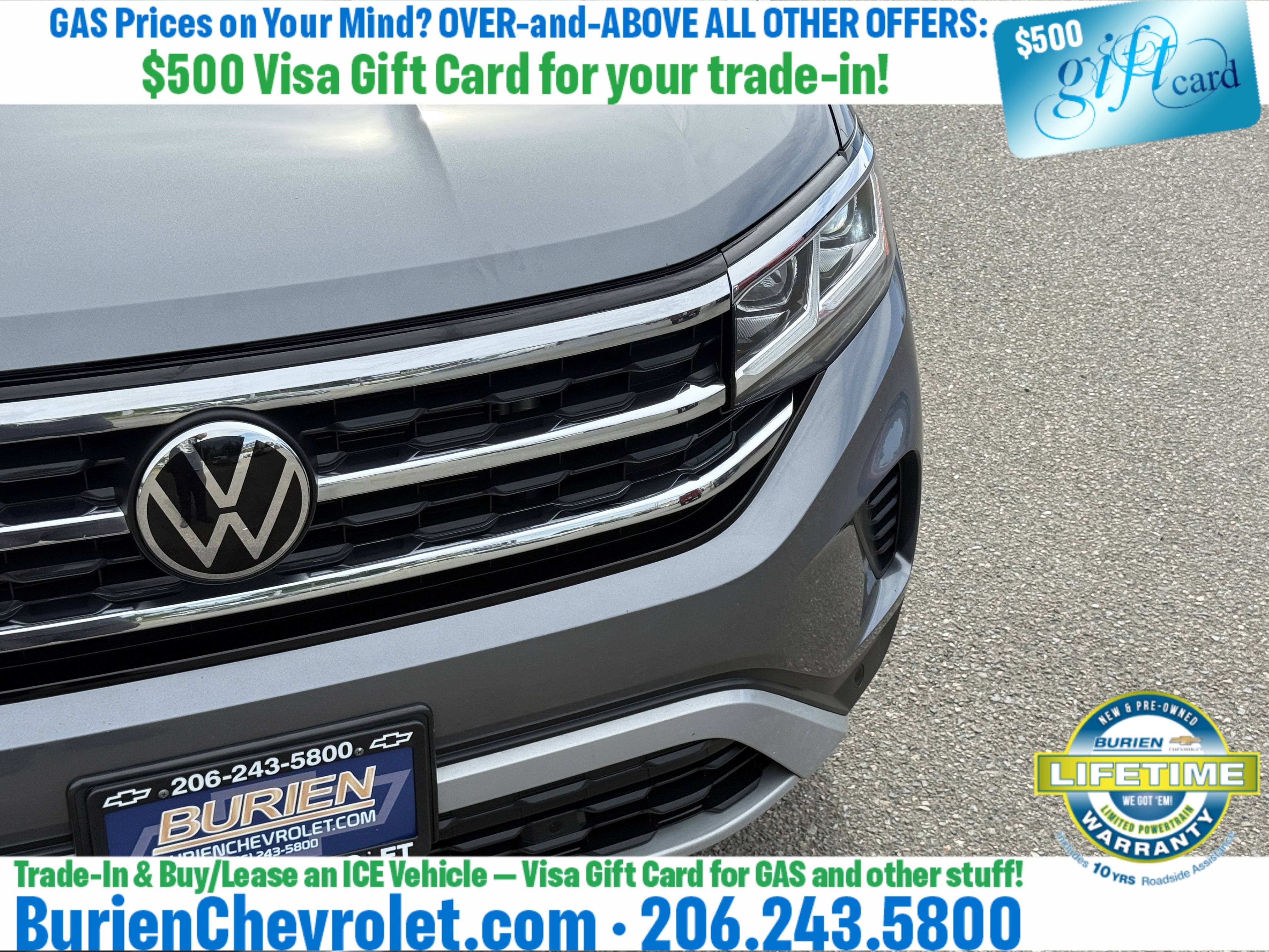 2023 Volkswagen Atlas 3.6L V6 SE w/Technology