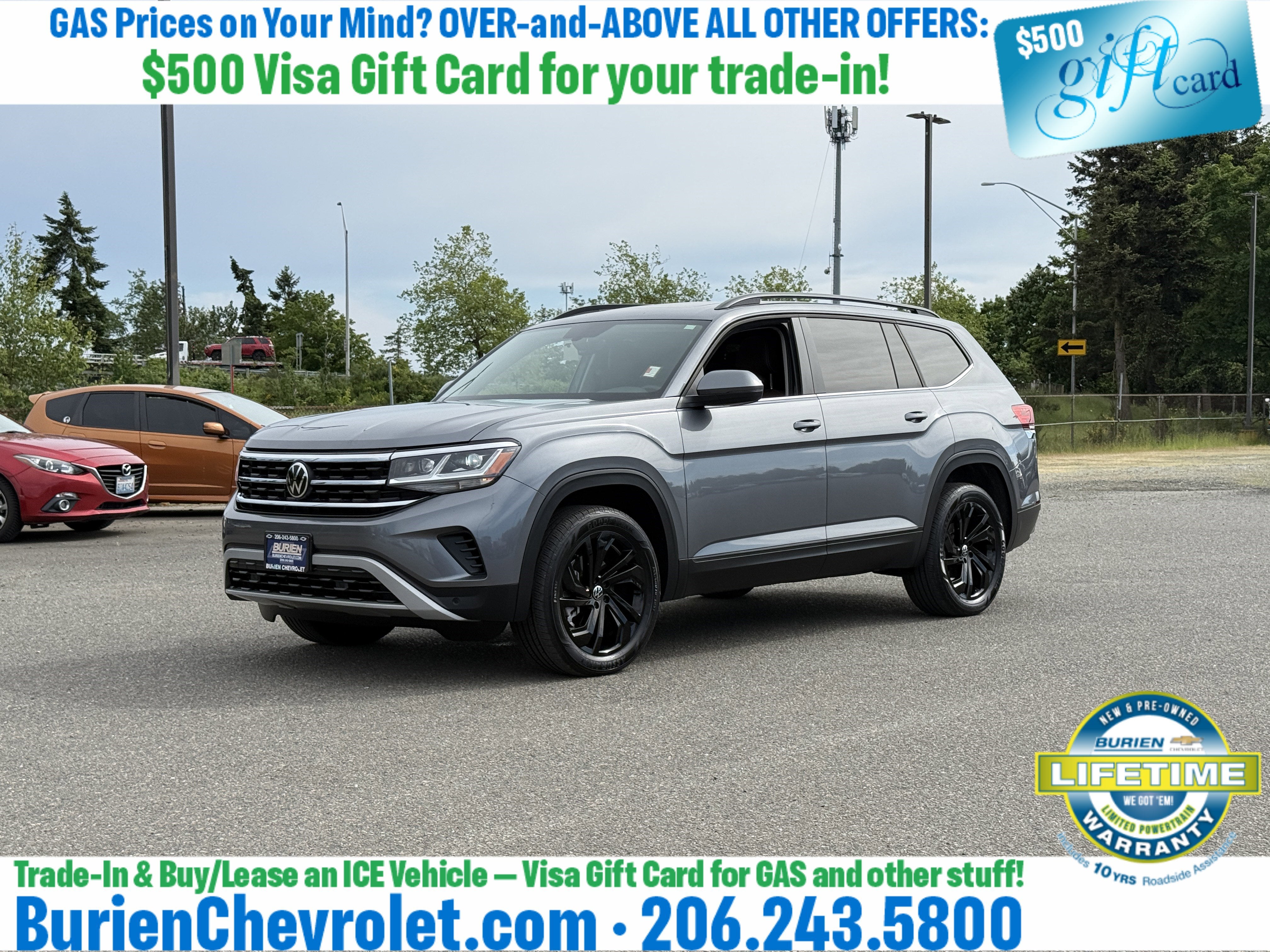 2023 Volkswagen Atlas 3.6L V6 SE w/Technology