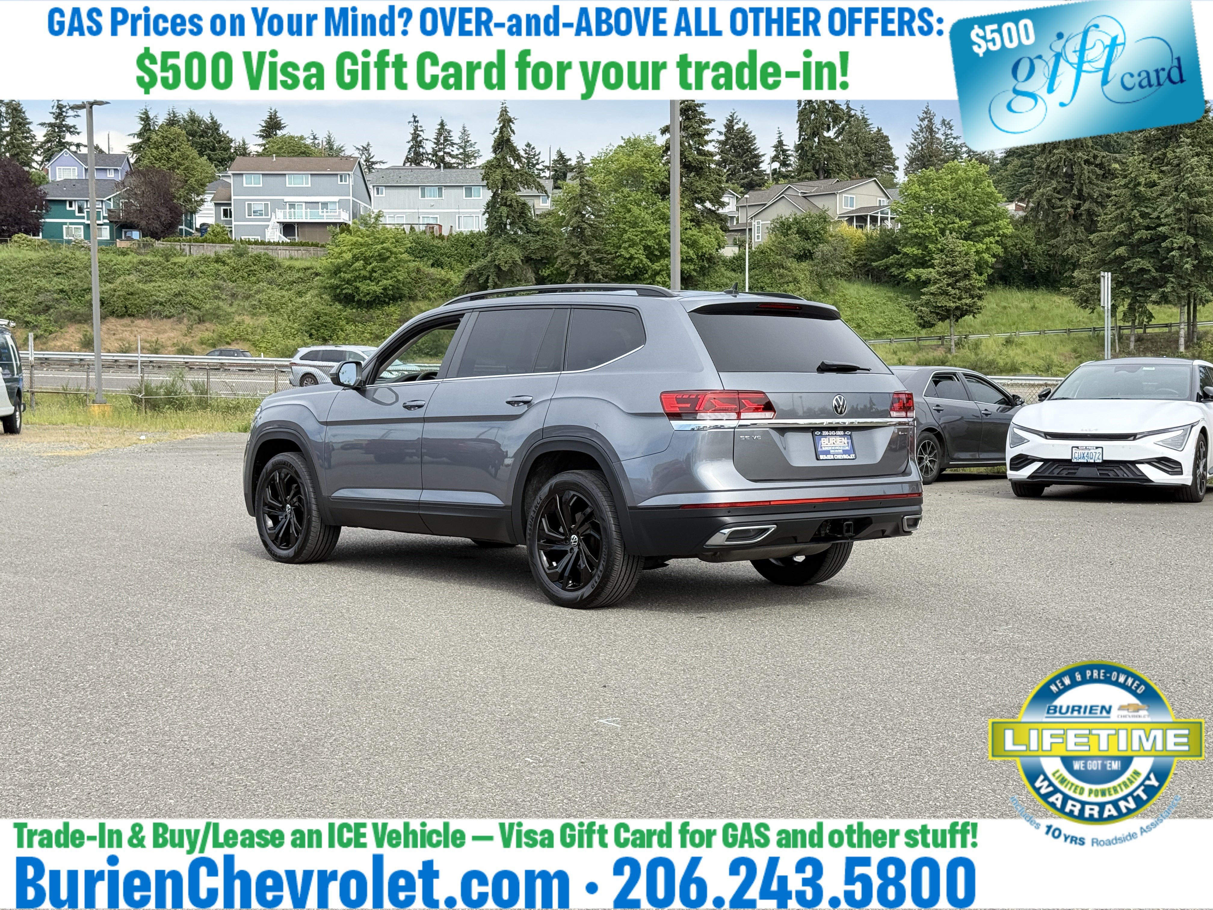 2023 Volkswagen Atlas 3.6L V6 SE w/Technology