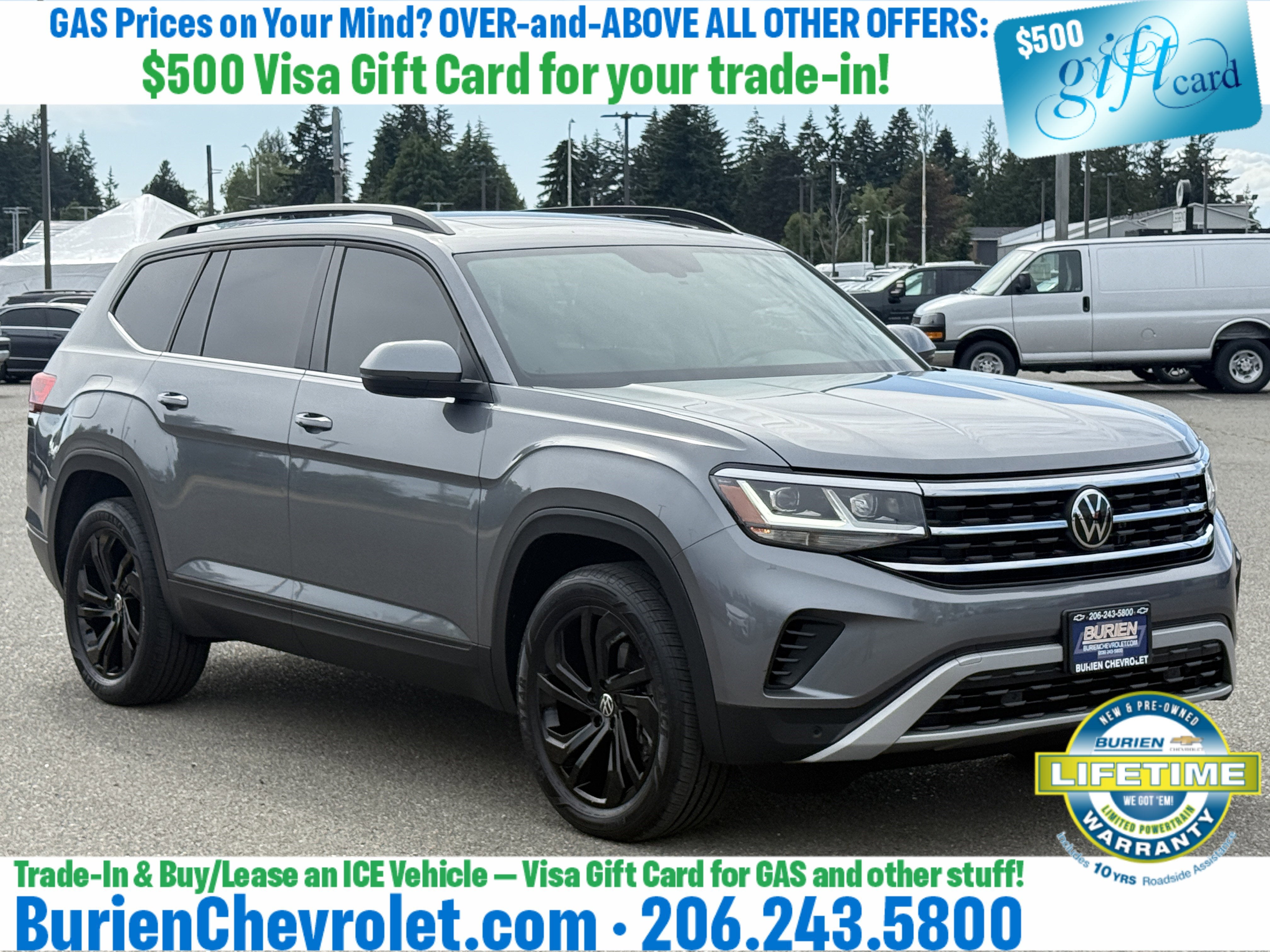 2023 Volkswagen Atlas 3.6L V6 SE w/Technology