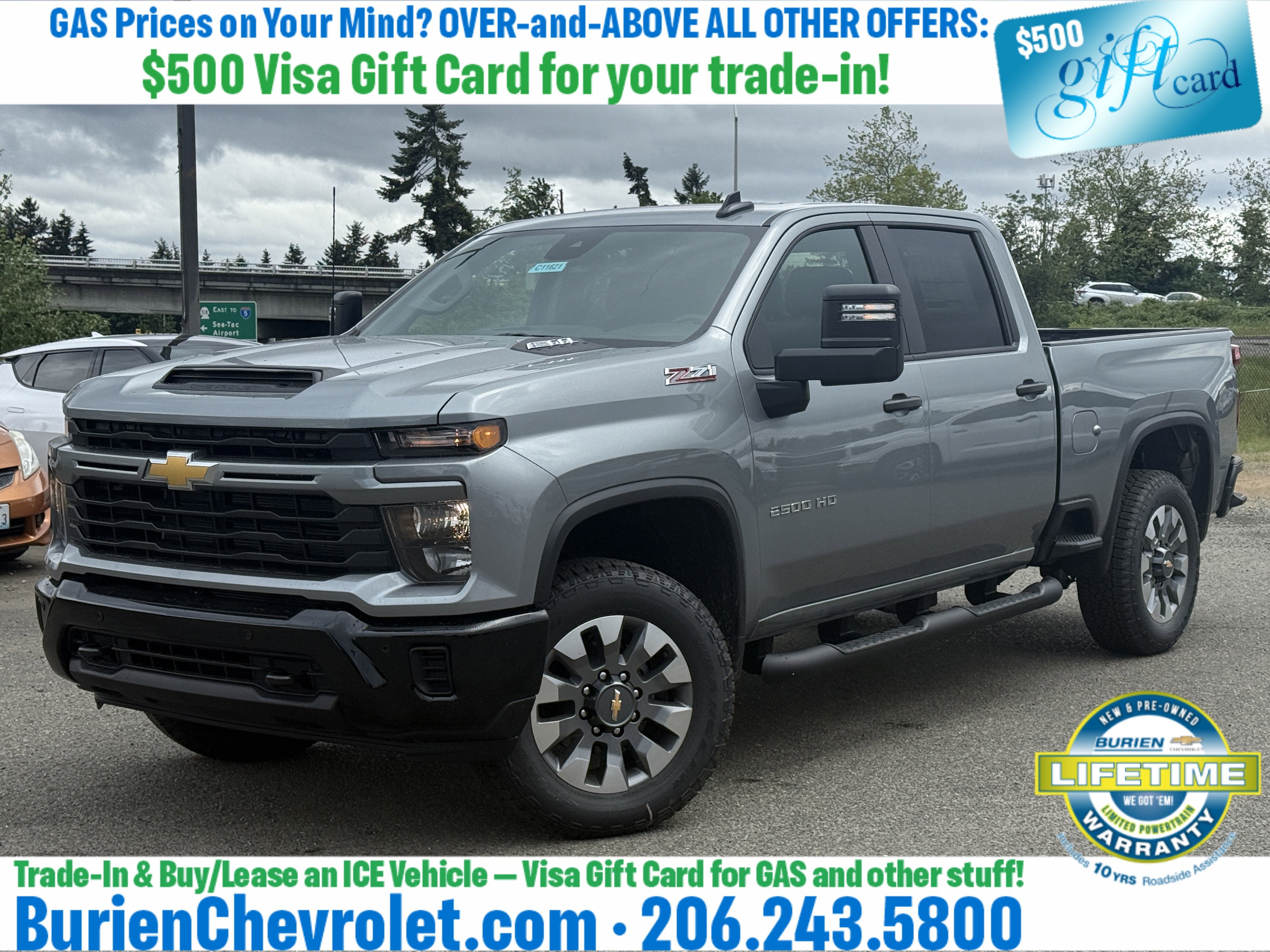 2026 Chevrolet Silverado HD Custom 4WD Crew Cab Standard Box's photo