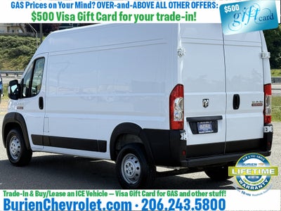 2019 RAM ProMaster 2500 Cargo Van High Roof 136" WB