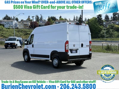 2019 RAM ProMaster 2500 Cargo Van High Roof 136" WB