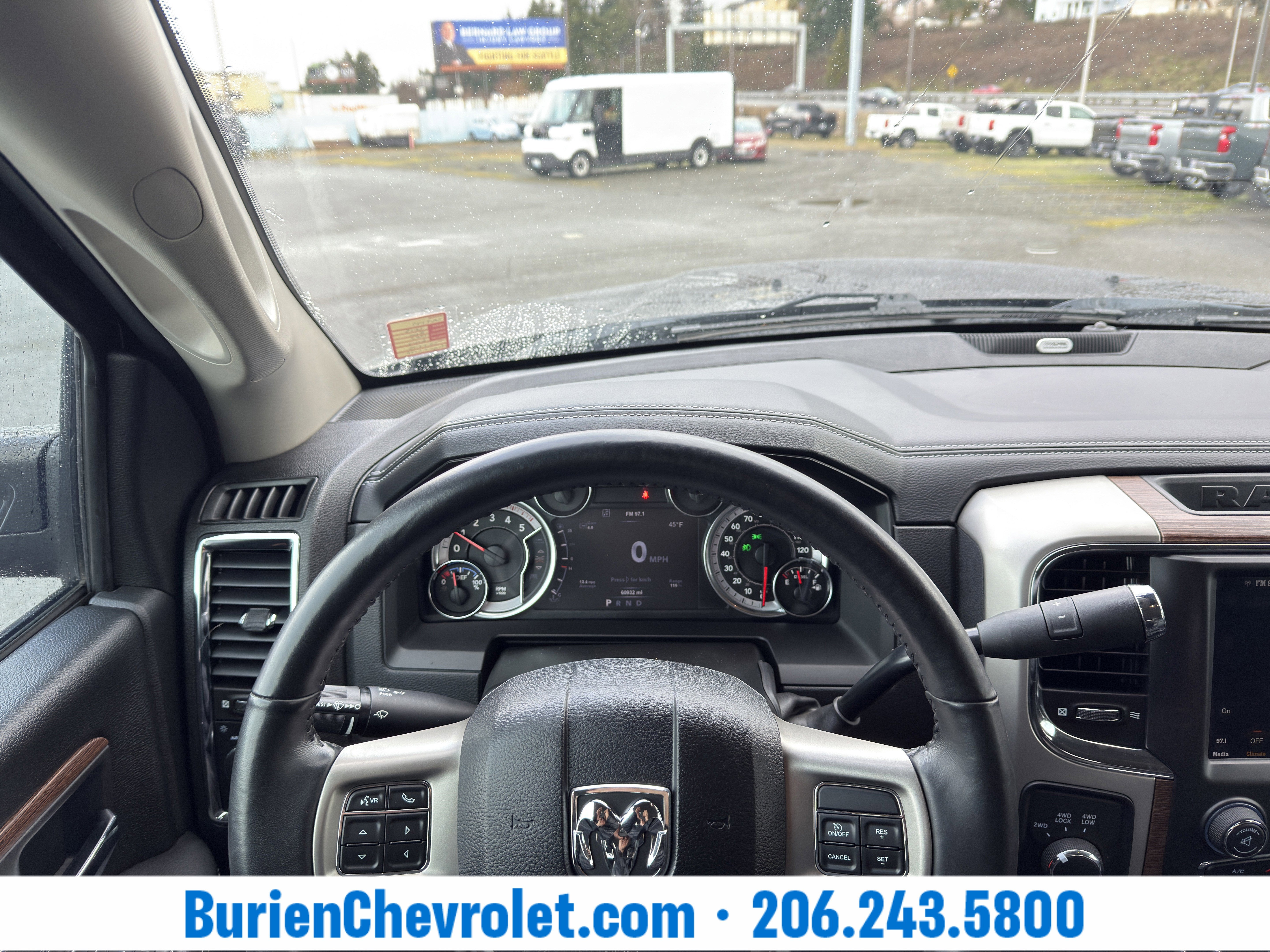 2018 RAM 2500 Laramie Mega Cab 4x4 6'4" Box