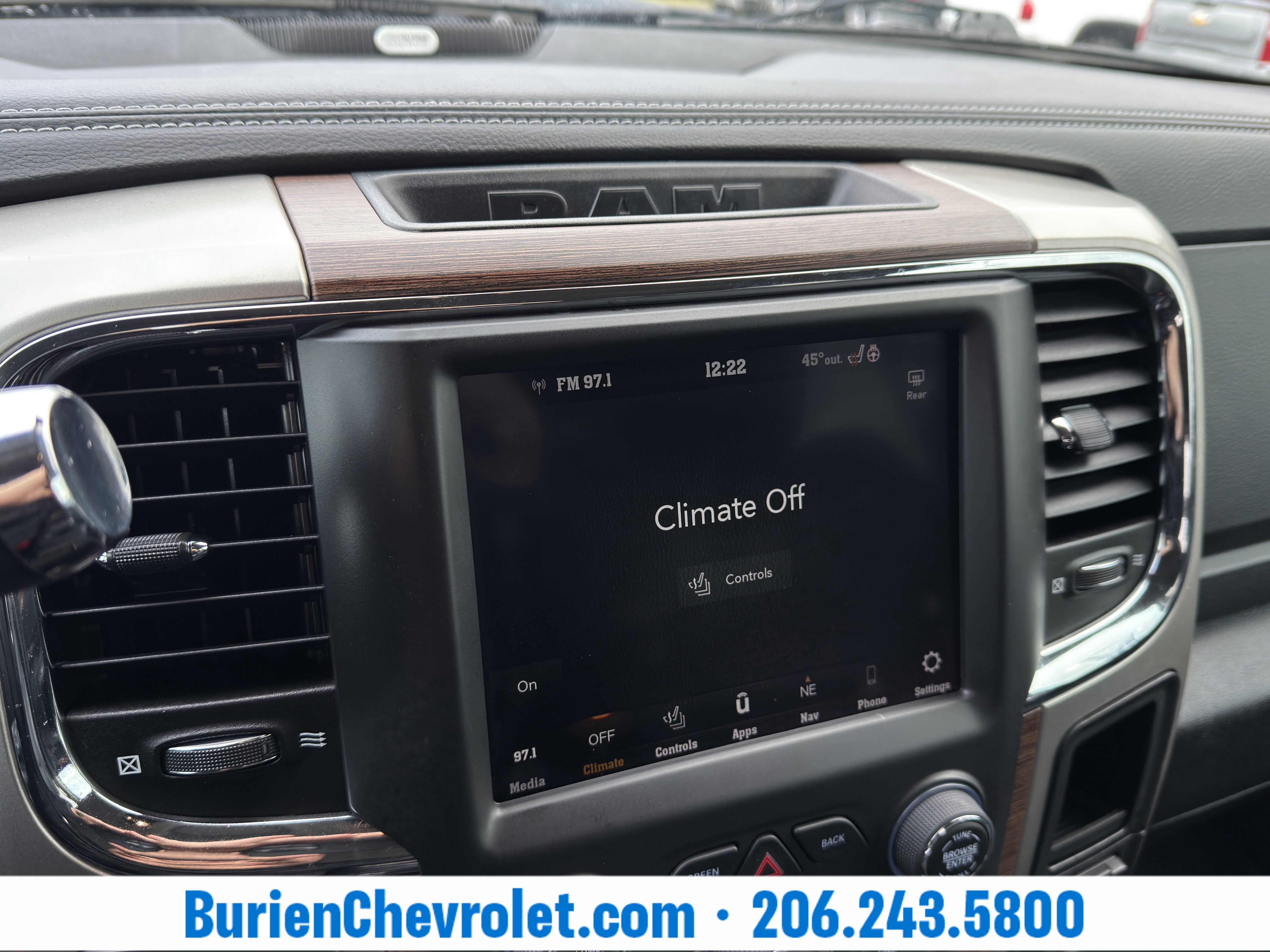 2018 RAM 2500 Laramie Mega Cab 4x4 6'4" Box