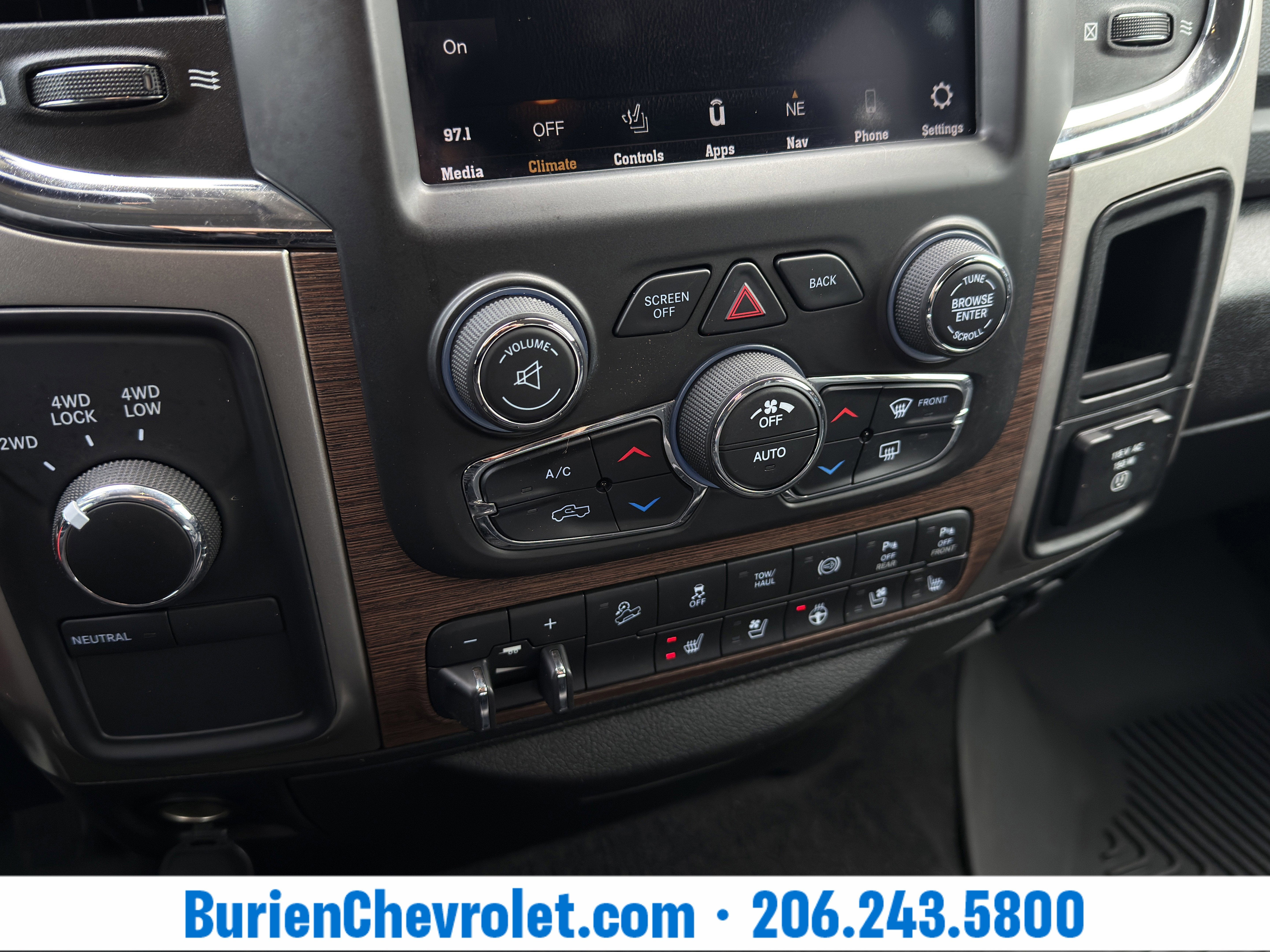 2018 RAM 2500 Laramie Mega Cab 4x4 6'4" Box