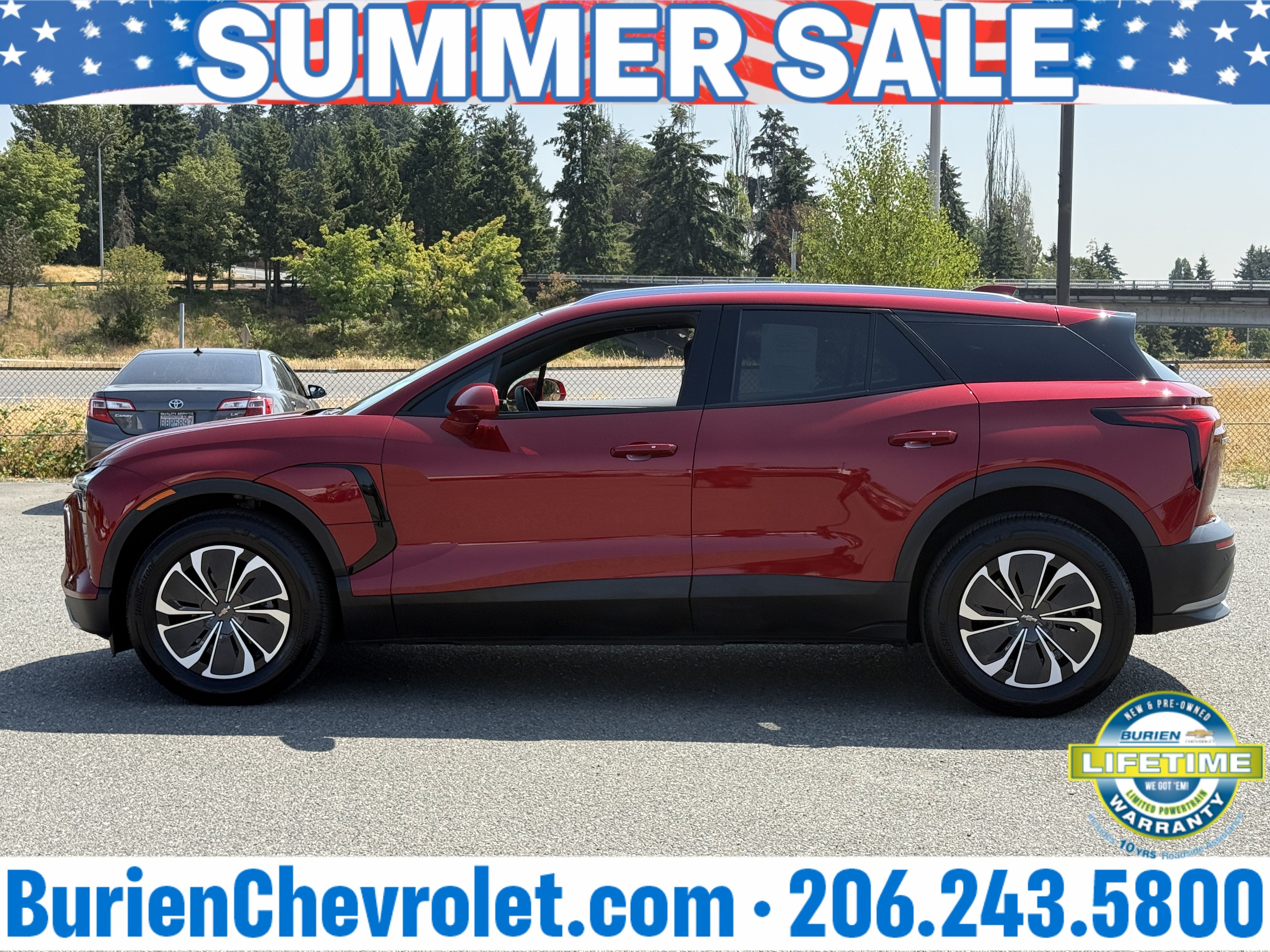 Used 2024 Chevrolet Blazer EV LT with VIN 3GNKDBRJXRS288563 for sale in Burien, WA