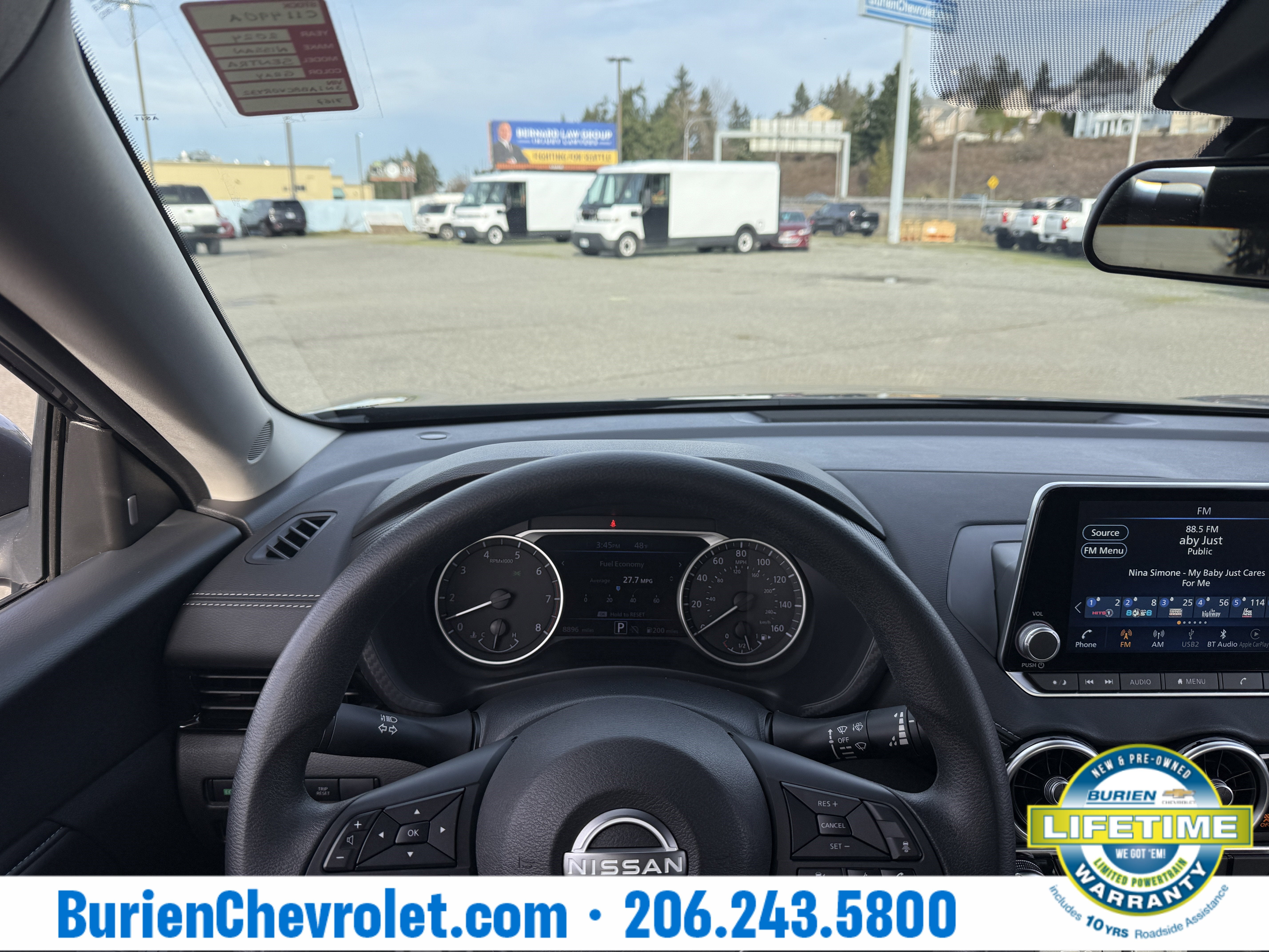 2024 Nissan Sentra SV Xtronic CVT