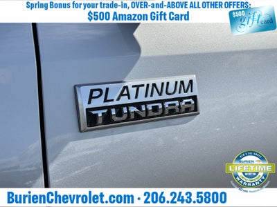 2020 Toyota Tundra Platinum