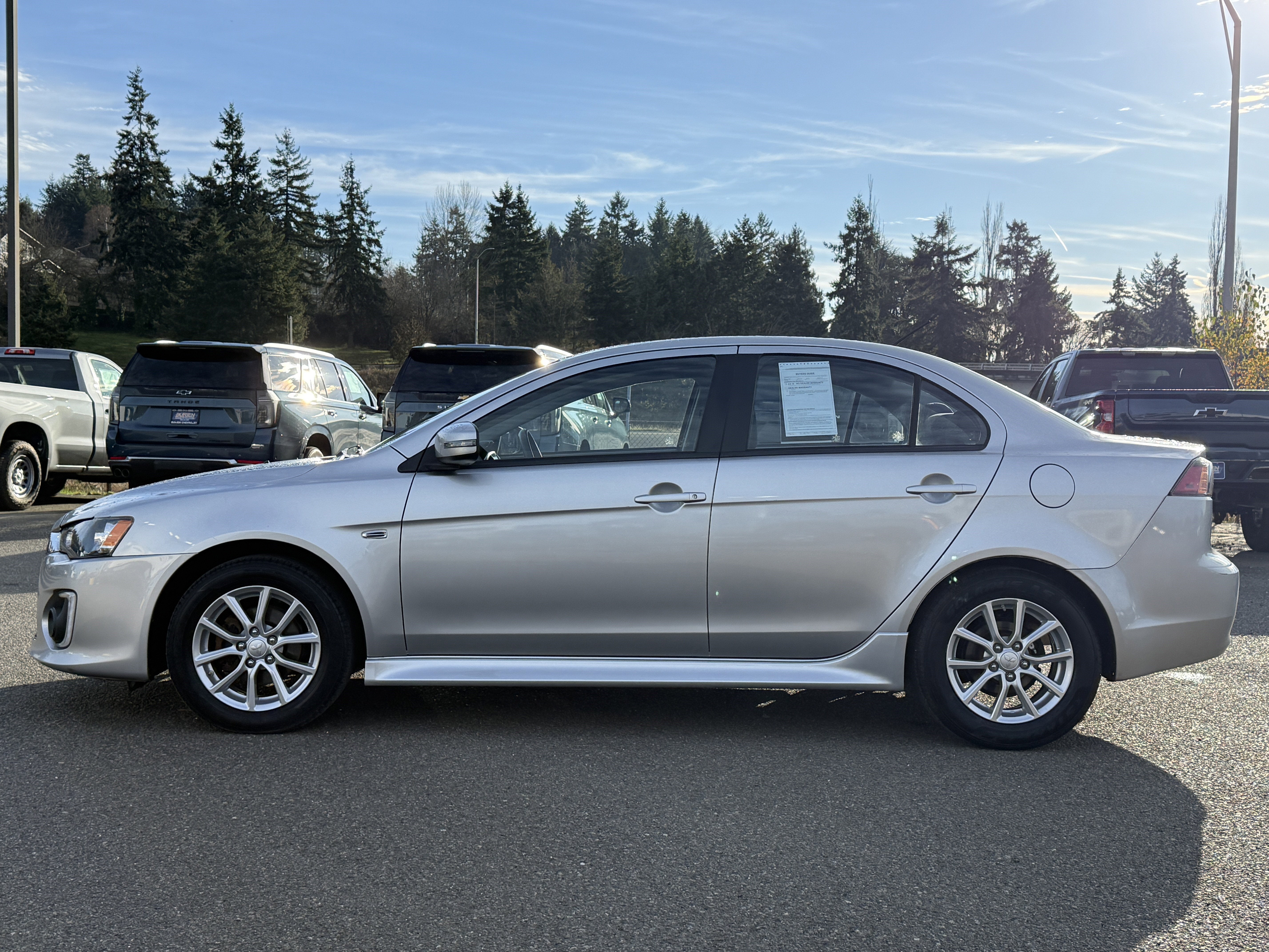 Used 2016 Mitsubishi Lancer ES with VIN JA32U2FU2GU003177 for sale in Burien, WA