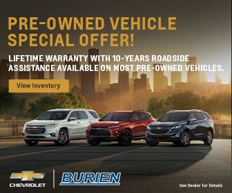 Pre-Owned Vehicle Special