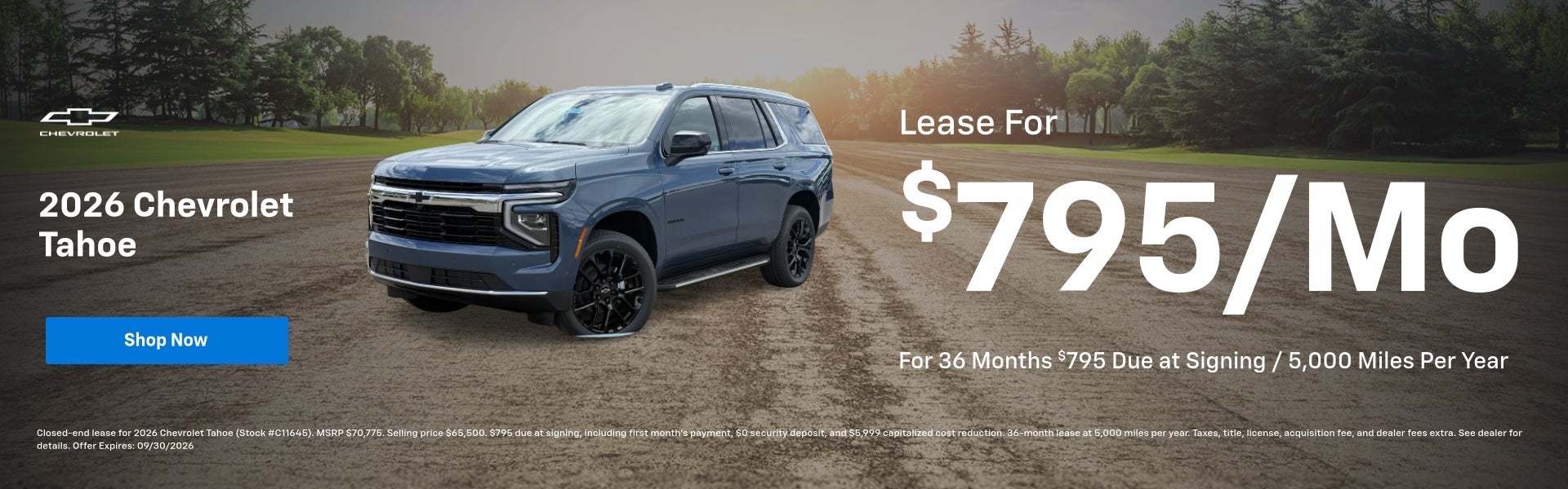 2026 Chevrolet Tahoe