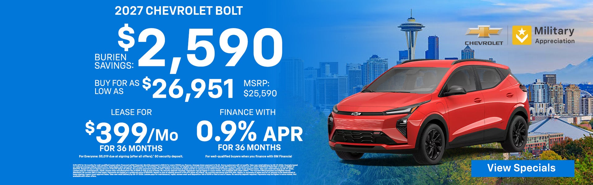 2027 Chevrolet Bolt
