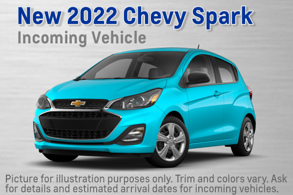 New 2022 Chevrolet Spark