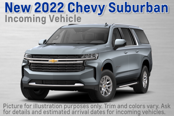 New 2022 Chevy Suburban