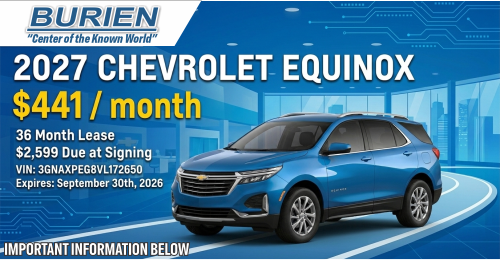 2026 Chevrolet Equinox SUV Seattle