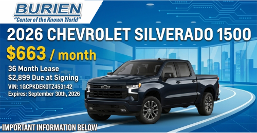 2026 Chevy Silverado 1500 Seattle